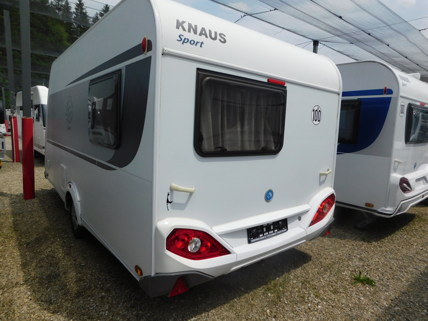 Knaus Sport 420 QD Mover, Fahrradträger, Vorzelt - Bild 4