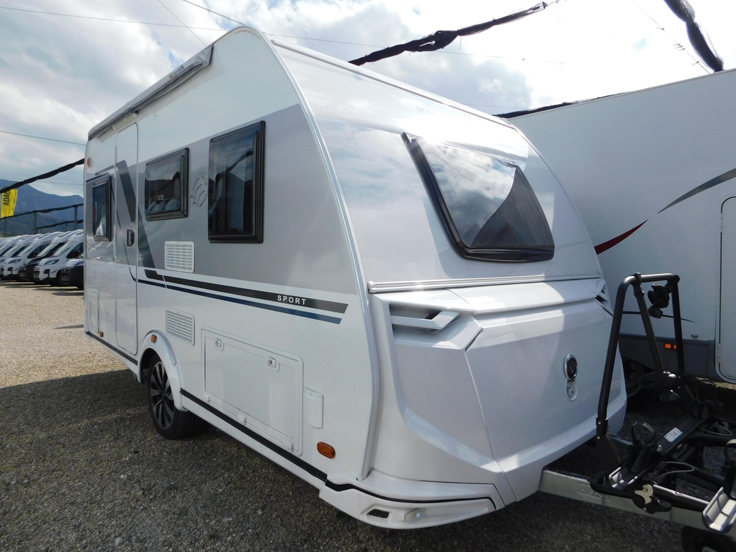 Knaus Sport 420 QD Mover, Markise, Radträger