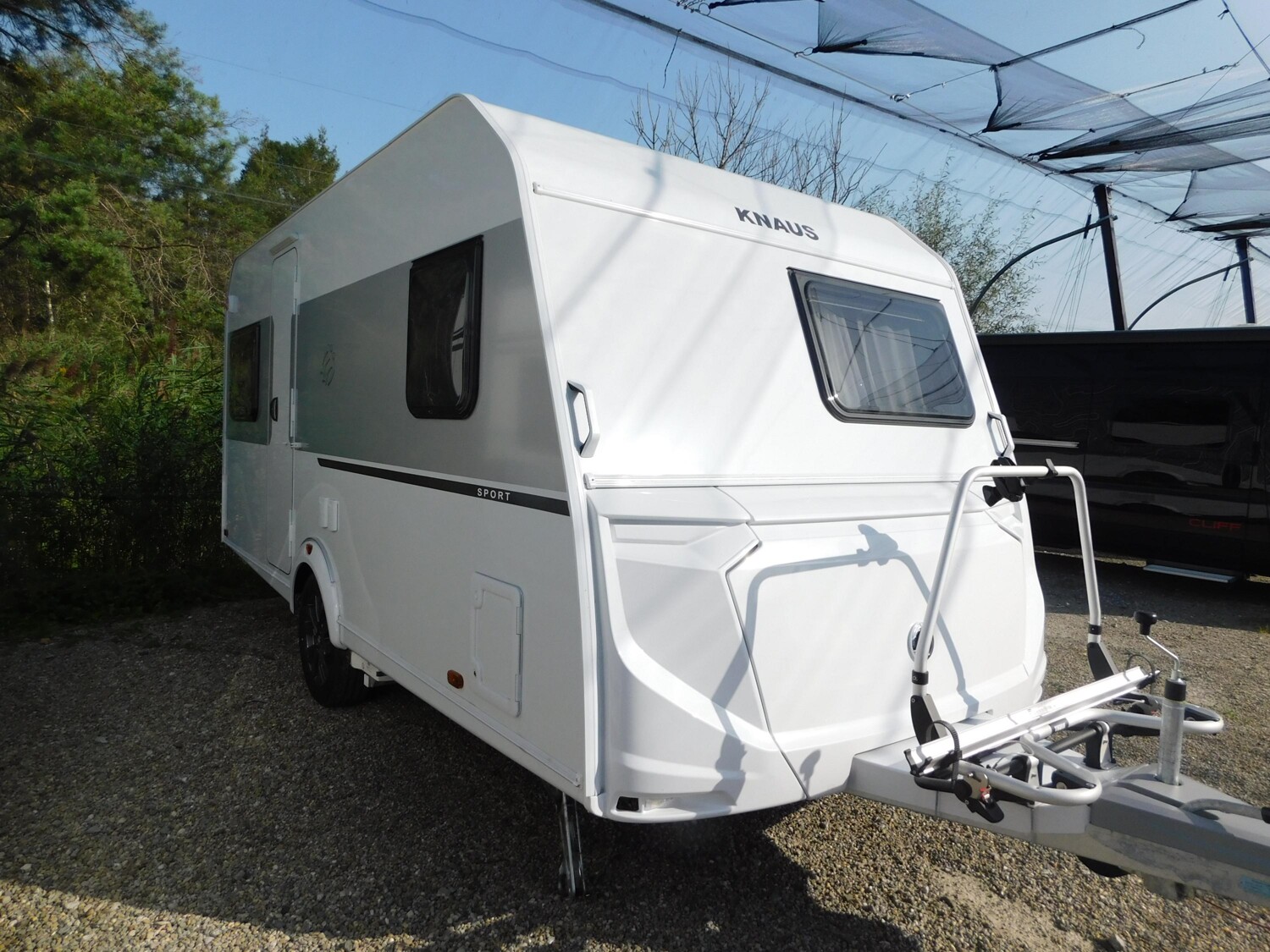 Knaus Sport 450 FU Mover, Fahrradträger, TV-Halter