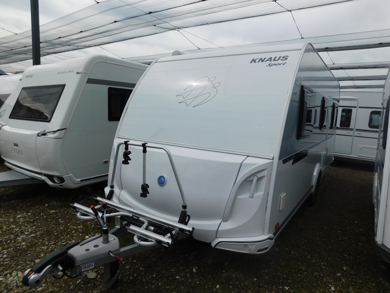 Knaus Sport 500 EU Mover,Markise,Fahrradträger