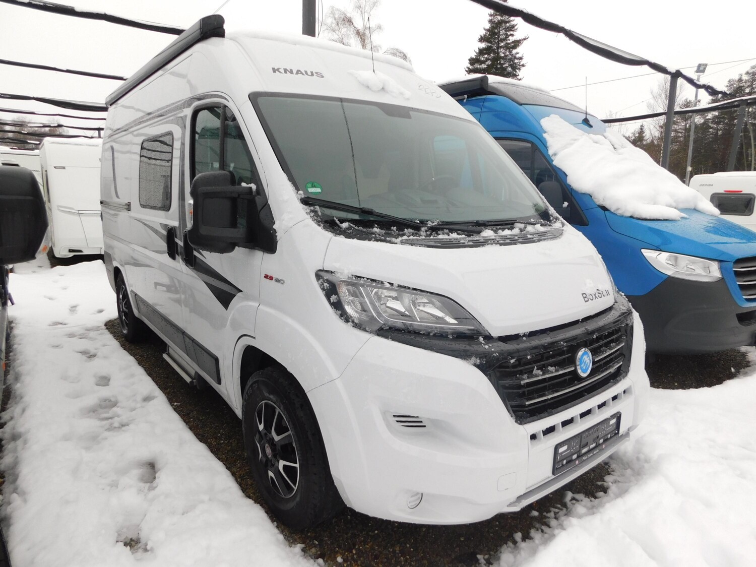 Knaus BoxStar 540 Road Markise, Navi + RFK, Fahrradträger