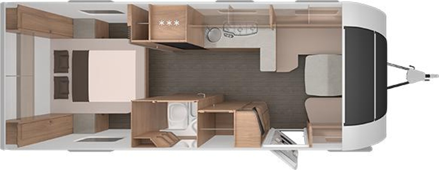 Grundriss Knaus Südwind 60 YEARS 650 UX 60-Years, Mover, Markise