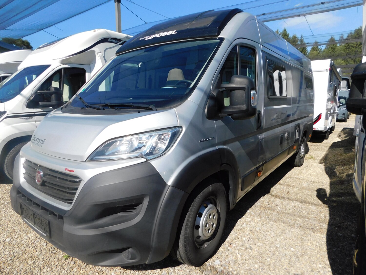 Pössl Summit Prime 640 Fiat 160 PS Solar+Busbike+Klima