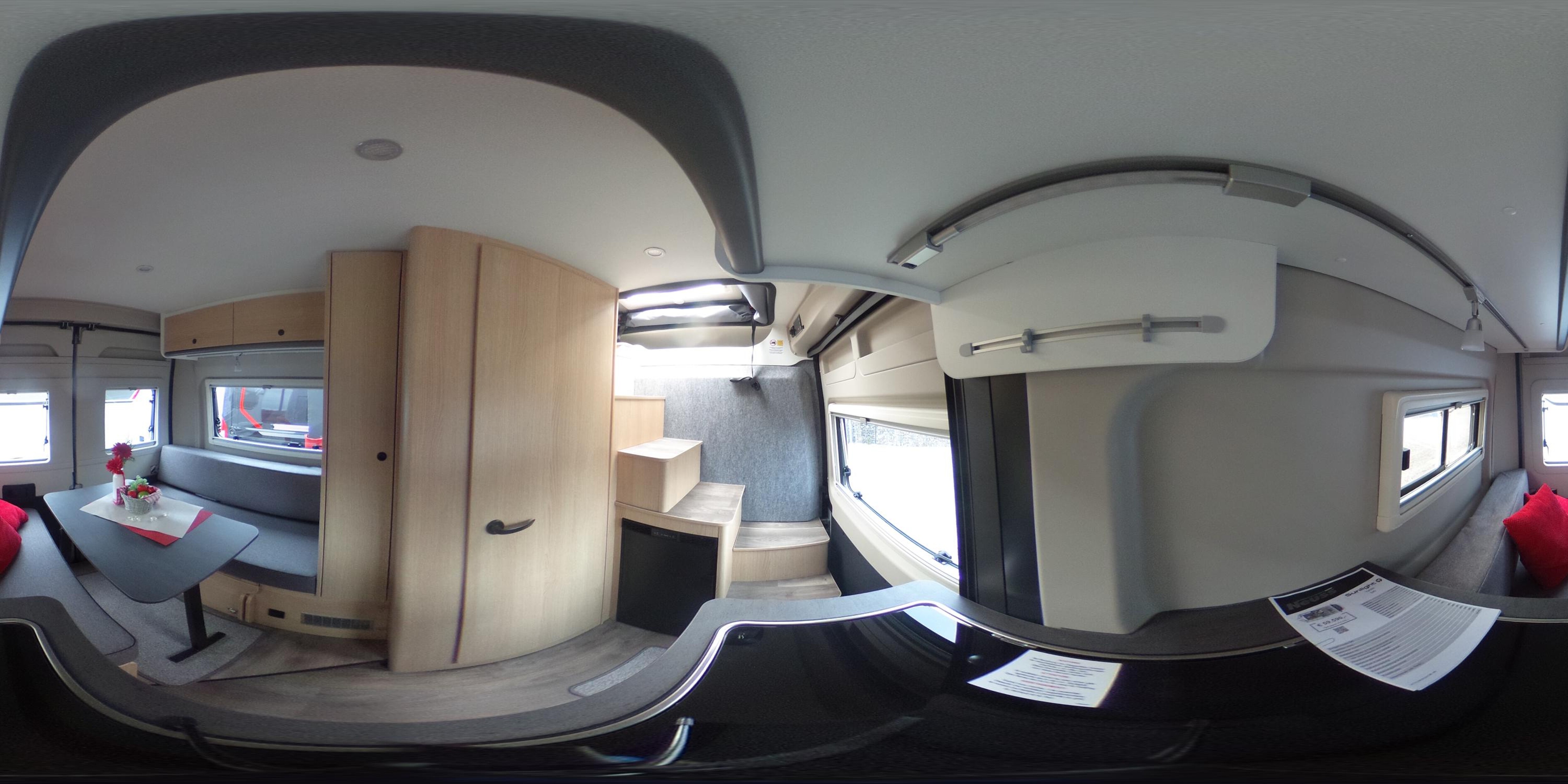 360° Ansicht Sunlight Vanlife 540 AWT iso+beheizt, Fenster hi.re.
