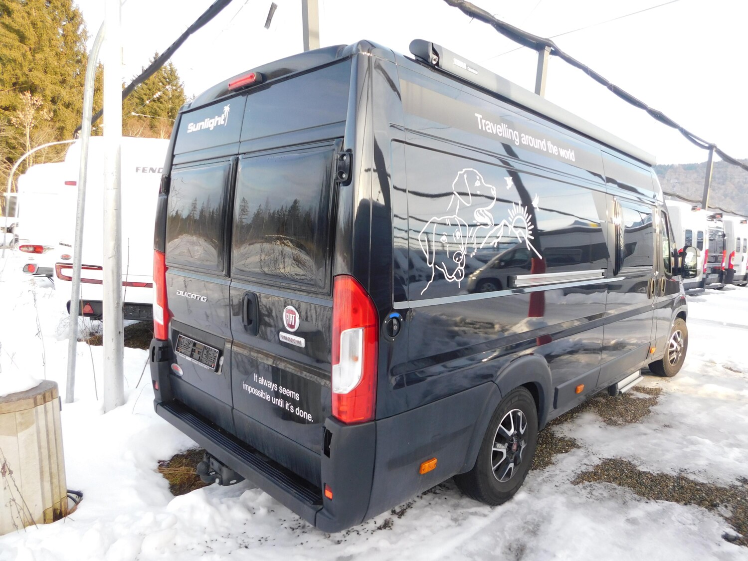 Sunlight Cliff XV 640 Solar,AHK,Klima,SAT,Alarmanlage - Bild 3