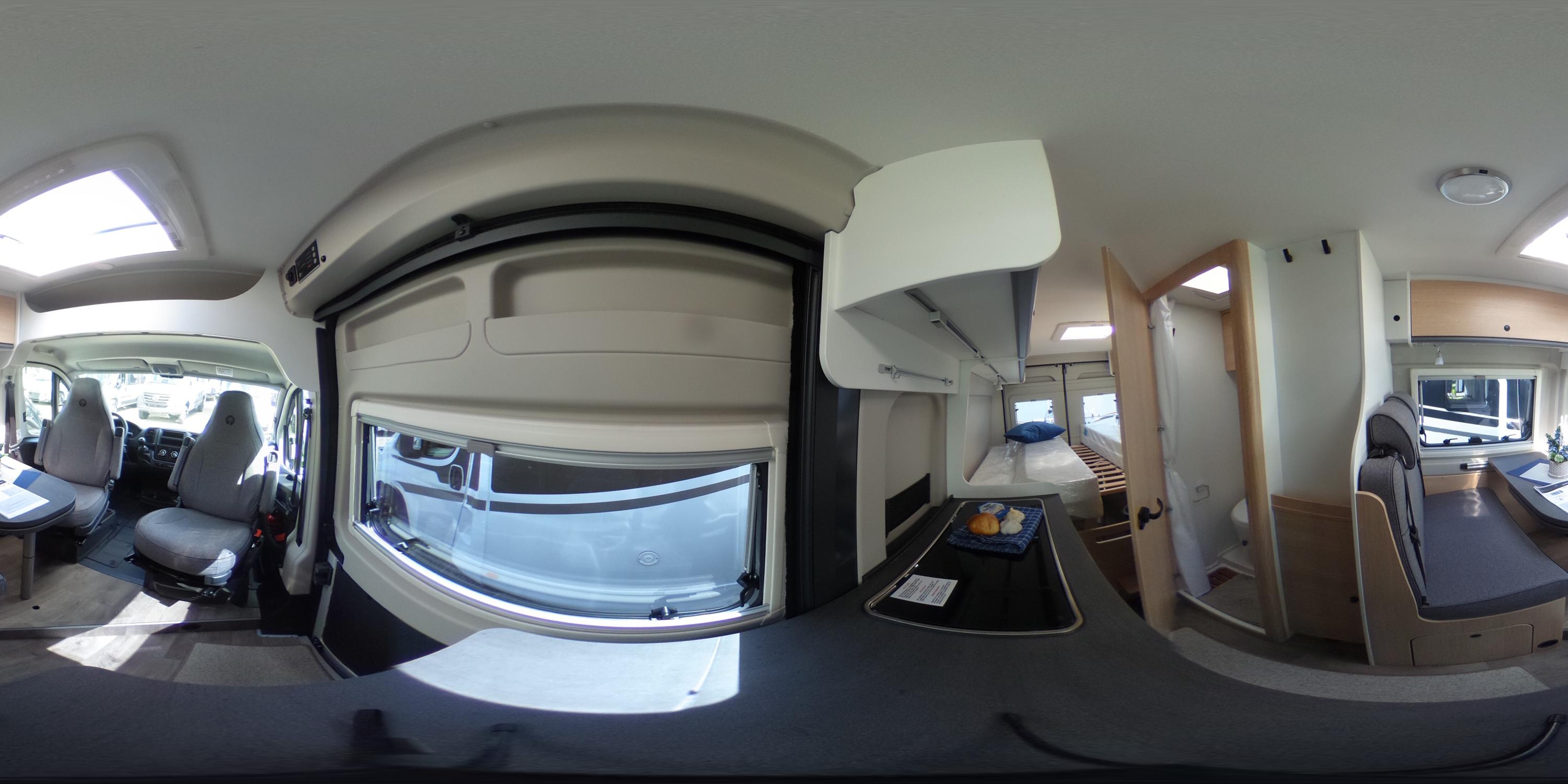 360° Ansicht Sunlight Cliff 640 Markise+540kgZuladung