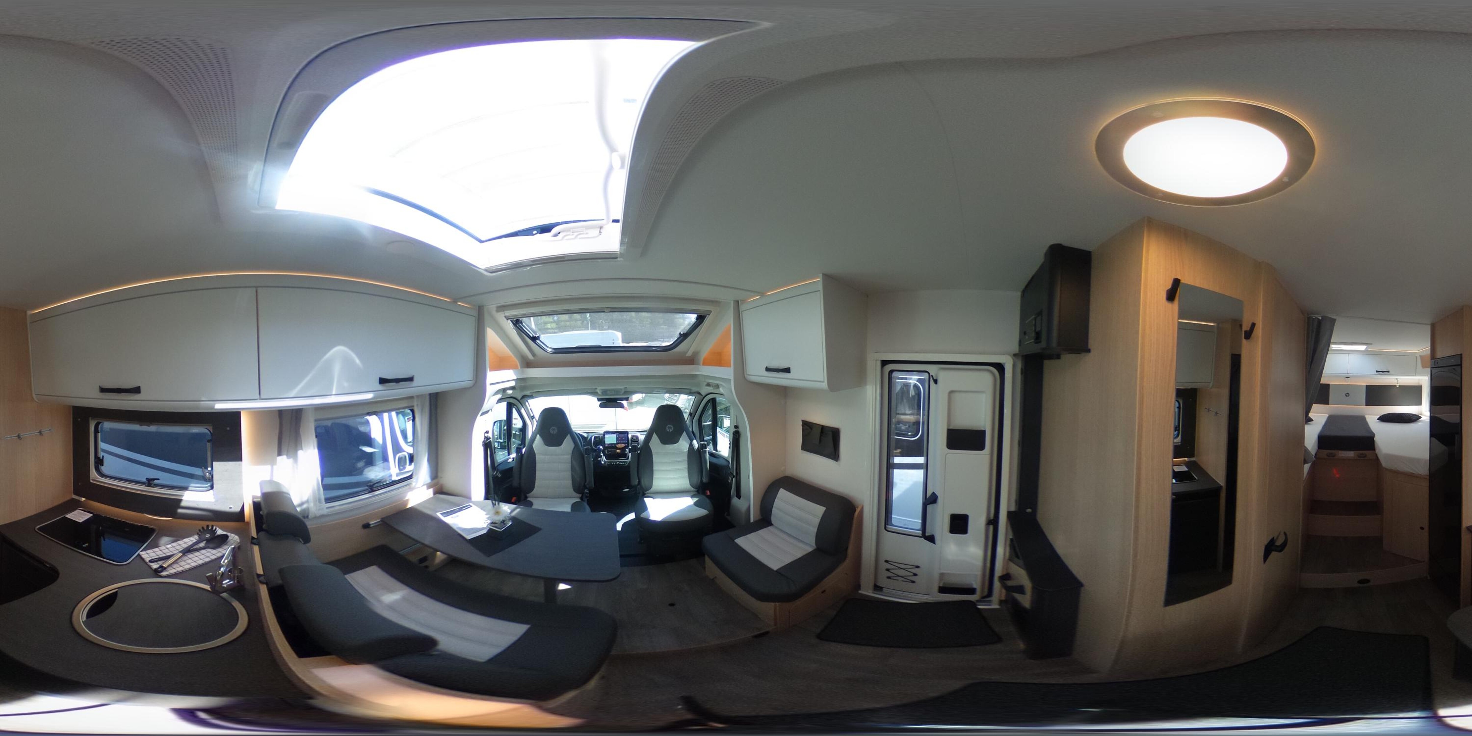 360° Ansicht Sunlight Adventure T 66S OHNE Hubbett, ACC, 180/Automatik