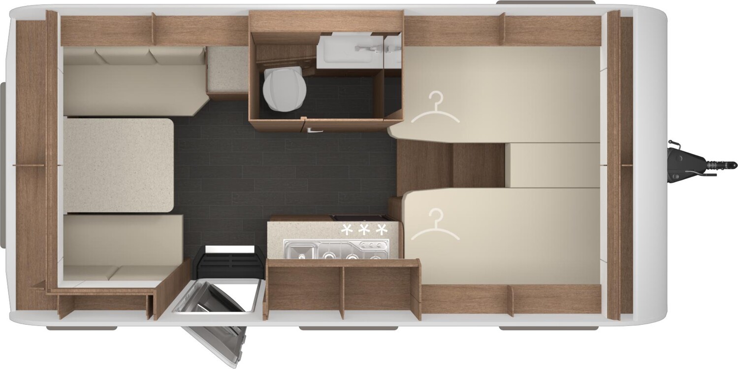 Grundriss Tabbert Senara 460 E 2.3 Verfügbar ab November 2026