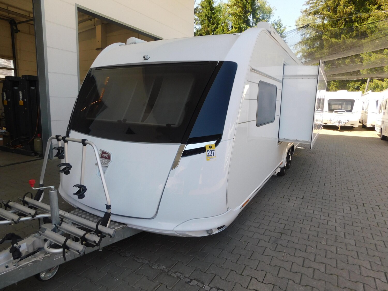 Tabbert Cellini Slide Out 750 HTD komplett voll !!!